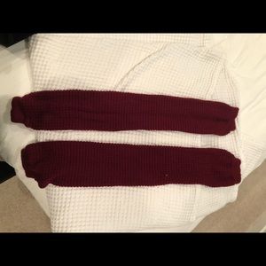 American Apparel Leg warmers